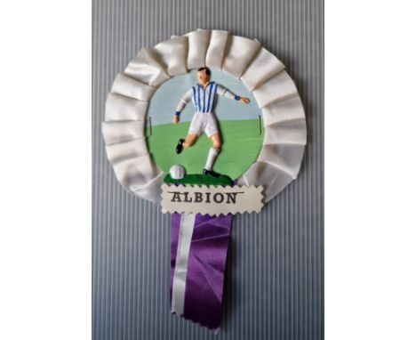 VINTAGE WEST BROMWICH ALBION ROSETTE
Ref K
