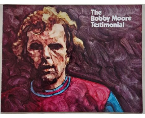 1970 WEST HAM UNITED V CELTIC BOBBY MOORE TESTIMONIAL&nbsp;
Ref LH