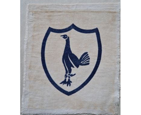 VINTAGE TOTTENHAM HOTSPUR LARGE SEW ON BADGE
Ref SM