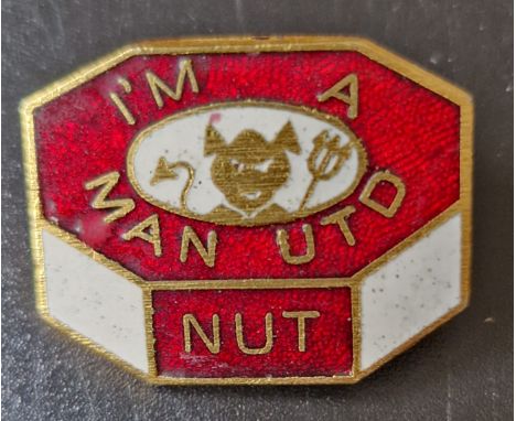 MANCHESTER UNITED RARE VINTAGE BADGE MADE BY COFFER
Ref LT