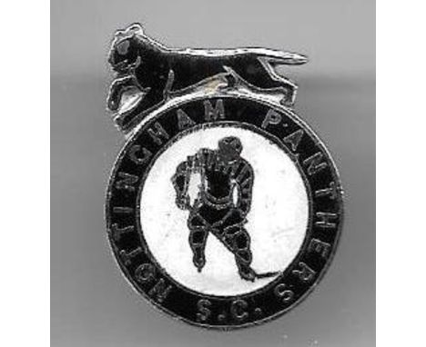 VINTAGE NOTTINGHAM PANTHERS ICE HOCKEY SUPPORTERS CLUB BADGE
Ref KW