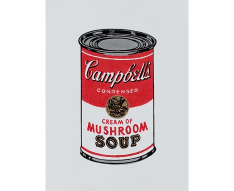 (See English version below)Richard Pettibone (Los Angeles 1938 – lebt in Los Angeles). Andy Warhols Campbell`s Soup Can (Crea