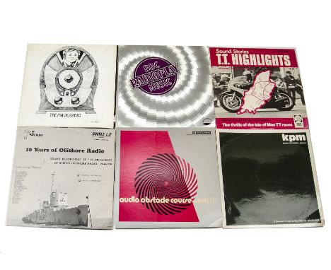 Sounds Effects Albums And Others: three KPM, nine BBC Radio play, two T.T Highlights and Hi-Fi Sound - Stereo Test, Shure - A