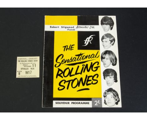 The Rolling Stones: An original tour programme for the 1964 UK tour which ran from September 5th to October 11th, sold with a