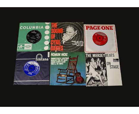 Eps And Singles: approx thirty five including The Who, Bob Dylan, Cyril Davies, Episode Six, Eddie Cochran, The Everly brothe