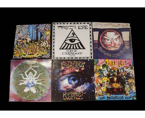 The Magic Mushroom Band:  seven albums including Eyes Of The Angel, Re-Hash, Pictures In My Mind, Rus Spaced-out 2 and others