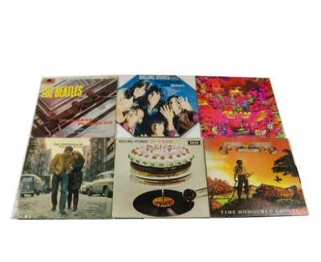 Various Album: twenty three including Cream, The Beatles, Led Zeppelin, The Rolling Stones Bob Dylan and others, various year