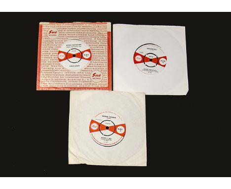 Island Records: three original UK 7" singles, Derrick Morgan - Gather Together Now c/w Soft Hand WI 3010 EX-, Lyn Taitt And T