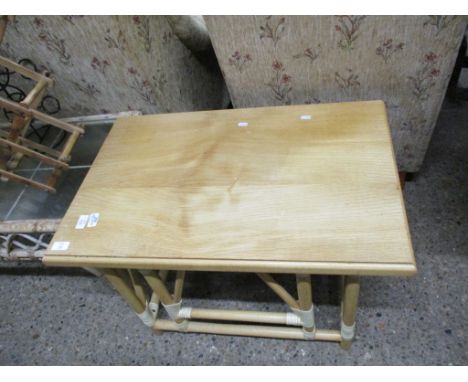 LIGHT MODERN COFFEE TABLE, 76CM LONG