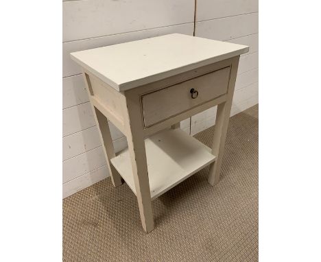 A bedside with drawer and shelf under (H70cm W50cm D40cm)