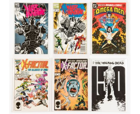 Key characters first appearances (1990s) Iron Man 282, 283 (War Machine) Omega Man 3 (Lobo), X-Factor 5, 6 (Apocalypse) [vfn]