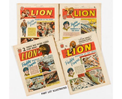 Lion (1960) Jan 2 - Dec 31 complete year. Starring Paddy Payne, Captain Condor, Billy The Kid and Robot Archie. 2 July half f