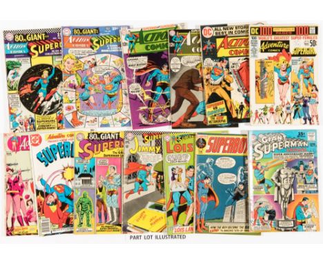 Superman related mix (1963-83) Action 334, 360, 369, 376, 414, Adventure 416, 417, 453, 80 pg Giant 11, Jimmy Olsen 100, Lois