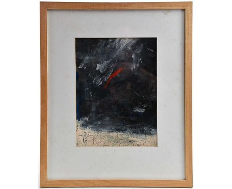 † ROBIN WELCH (1936-2019); ‘Night Sky II (Australian Abstract)’, acrylic on paper, titled, signed and dated 1999 verso, 30.5 