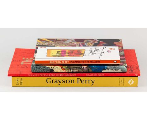 A small collection of books on or by Grayson Perry (4).