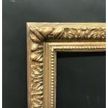 20th Century English School. A Gilt Composition Frame, 40.25" x 29" (rebate).