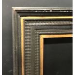 20th Century Dutch School Style. A Black and Gilt Frame, 37" x 26" (rebate).