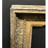 19th Century English School. A Gilt Composition Hollowed Frame, 42" x 31.5" (rebate).