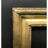 20th Century English School. A Gilt Composition Frame, 48" x 36" (rebate).