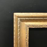 20th Century English School. A Carved Giltwood Frame, 30" x 25" (rebate).
