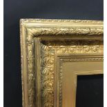 19th Century English School. A Gilt Composition Frame, 30" x 25" (rebate).