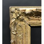 19th Century English School. A Gilt Composition frame with swept centres and corners, 36" x 28" (