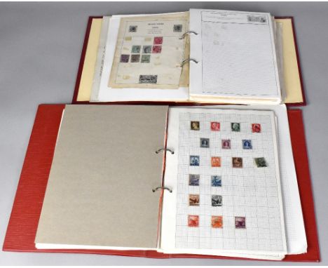 World mixed collection in red Ace Explorer album and red ring binder, mostly used, with some useful early issues, over 1,400 