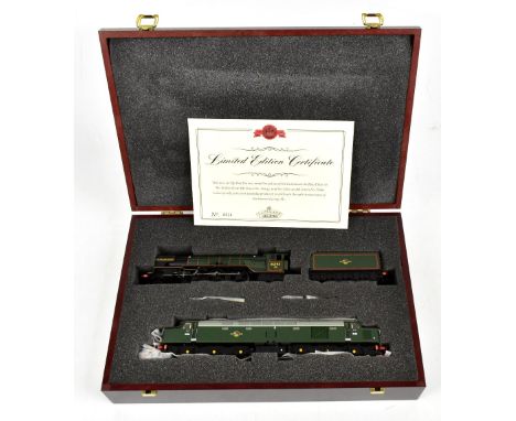 BACHMANN BRANCH-LINE; a cased limited edition set of Gateshead Shedded Class A1 'Sir Walter Scott' BR Green no.60143 locomoti