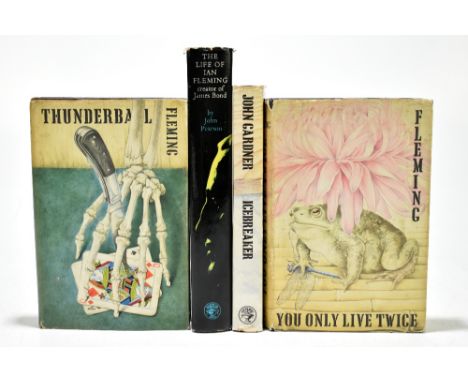 FLEMING (I), THUNDERBALL, first edition, un-clipped d.j., Jonathan Cape, 1961; YOU ONLY LIVE TWICE, first edition, clipped d.