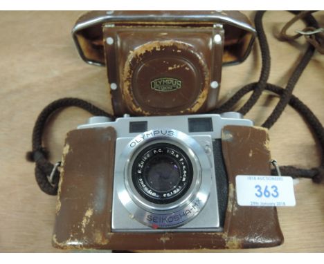 An Olympus 35-S camera with Seikosha-MX shutter and E.Zuika 1;2,8 lens