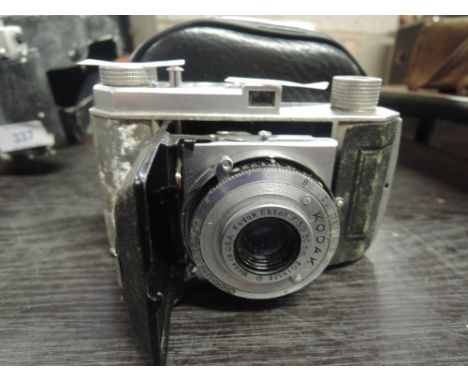 A 1930's Kodak Retina folding camera