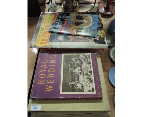 A selection of vintage coronation ephemera 