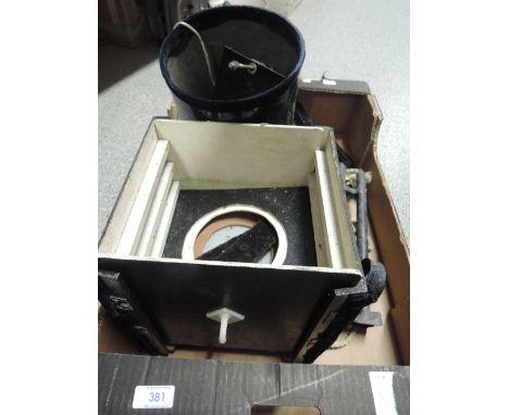 A vintage light box