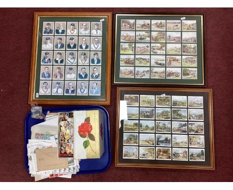 Cigar Labels, coinage, sheets of stamps, including Winners 1966 World Cup, National Giro, F.D.C.S small chest:- One Tray, fra