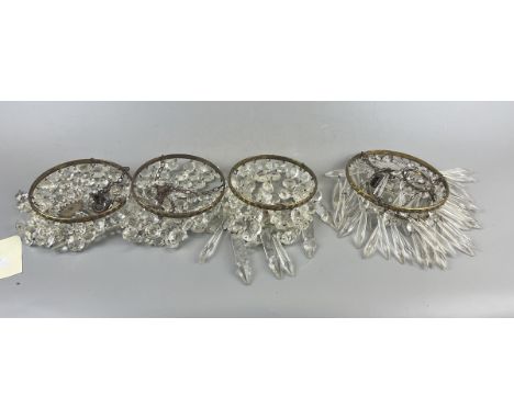 5 glass droplet light shades 