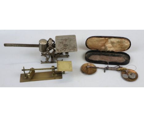 2 sovereign scales together with postage scales 