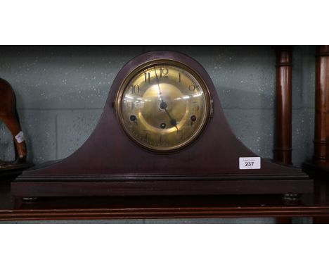 Mantle clock by Conrad Felsing, Berlin with Westminster chime 