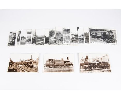 70+ LBSCR and Southern Railway related postcards and professional photographs published in the 1960s/70s. Including; Locomoti