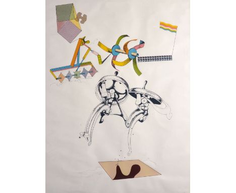 Colin Lancelly (1938-2015) Australian, Screen Print, Artist's Proof 1 of 10, Signed and Dated, 30" x 21".