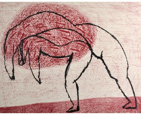 Gwen Hardie (b.1962) British. 'I am', Lithograph, 21" x 26.5".