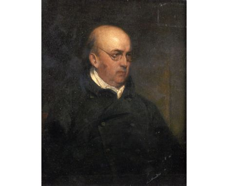 Augustus Wall Callcott (1779-1844) British. A Portrait of Dr John Wall Callcott (Composer, 1766-1821), the Artist's Brother, 