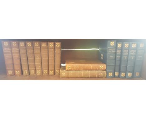 SHELF OF BOOKS: Histoire de la Litterature Grecque, Paris 1910 - 4 vols, full leather, 8vo La Vie de Jesus Christ, Paris 1904