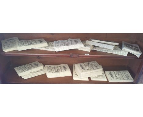 A LARGE QUANTITY OF PENNY DREADFUL MAGAZINES (PROPS).