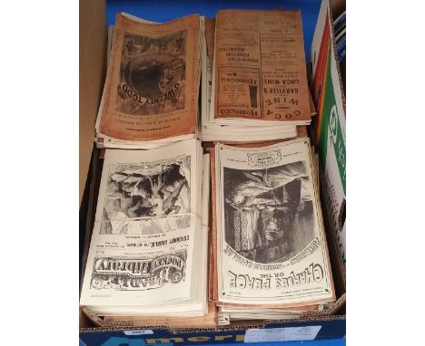 A LARGE QUANTITY OF PENNY DREADFUL MAGAZINES (PROPS).