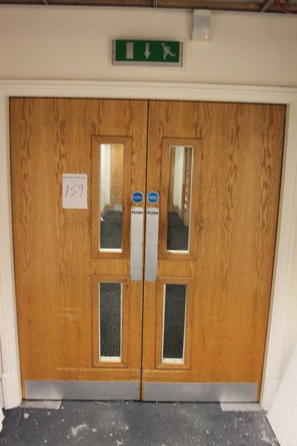 Auction Id 10369 Lot Number 182 Double Fire Rated Door