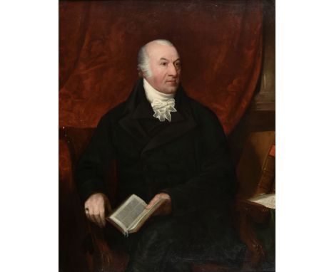 Shepperson (Matthew, 1785-1874). Portrait of Rev. John Mead Ray (1753-1837), Pastor of Sudbury Congregational Church, Suffolk