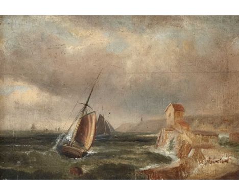 Winifred H. WILKINSON (XIX-XX) Marine scene Oil on canvas, signed to verso, 24 x 33cm.
Postage is available on this lot from 