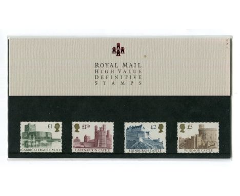 A collection of Great Britain presentation packs and first day covers in five albums.Buyer’s Premium 29.4% (including VAT @ 2