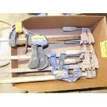 18" Bar Clamps and Irwin Quick Grips