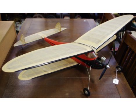 Model aeroplane - from the Walton collection, Ladybird Special, Aeromodeller designed (circa 1948) with original Keil Kraft w
